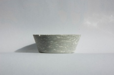 first casting of concrete cup